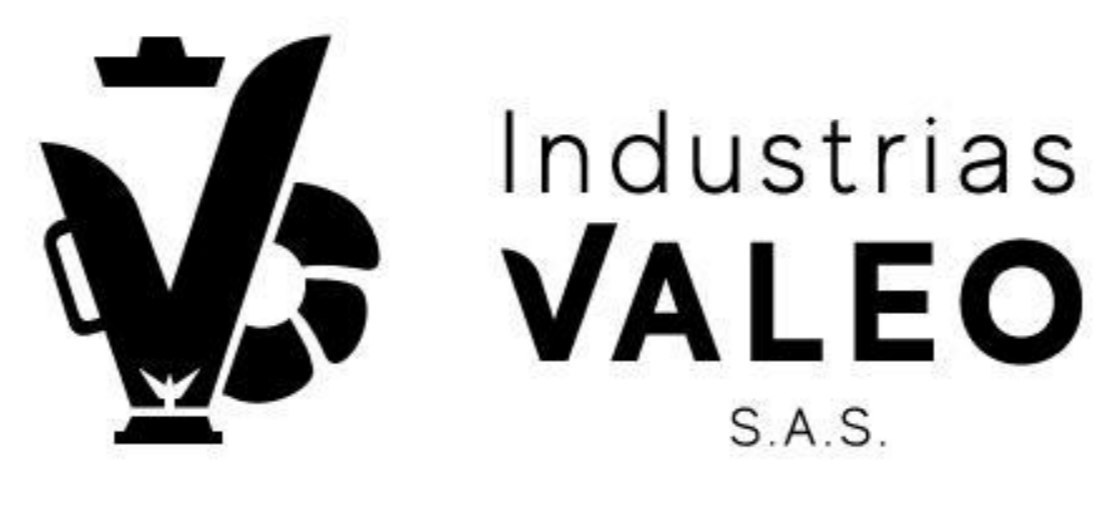 Logo oficial negro de Industrias Valeo S.A.S.